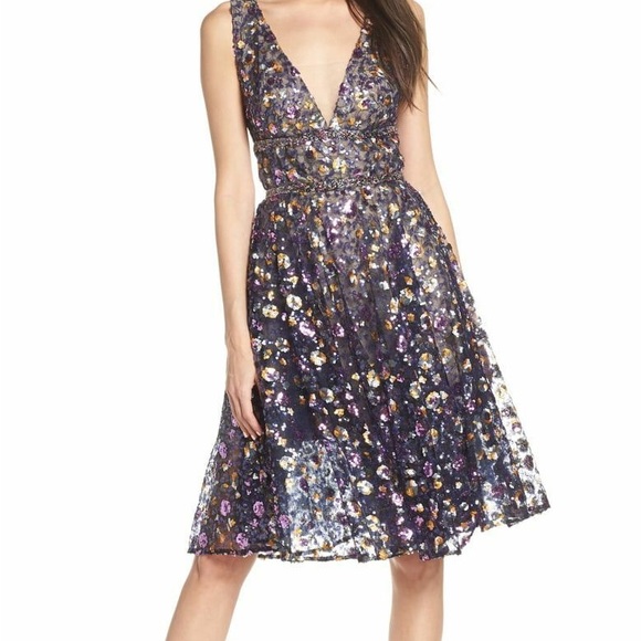 Bronx and Banco Barbara Flared Dress size US 8 - Picture 1 of 9